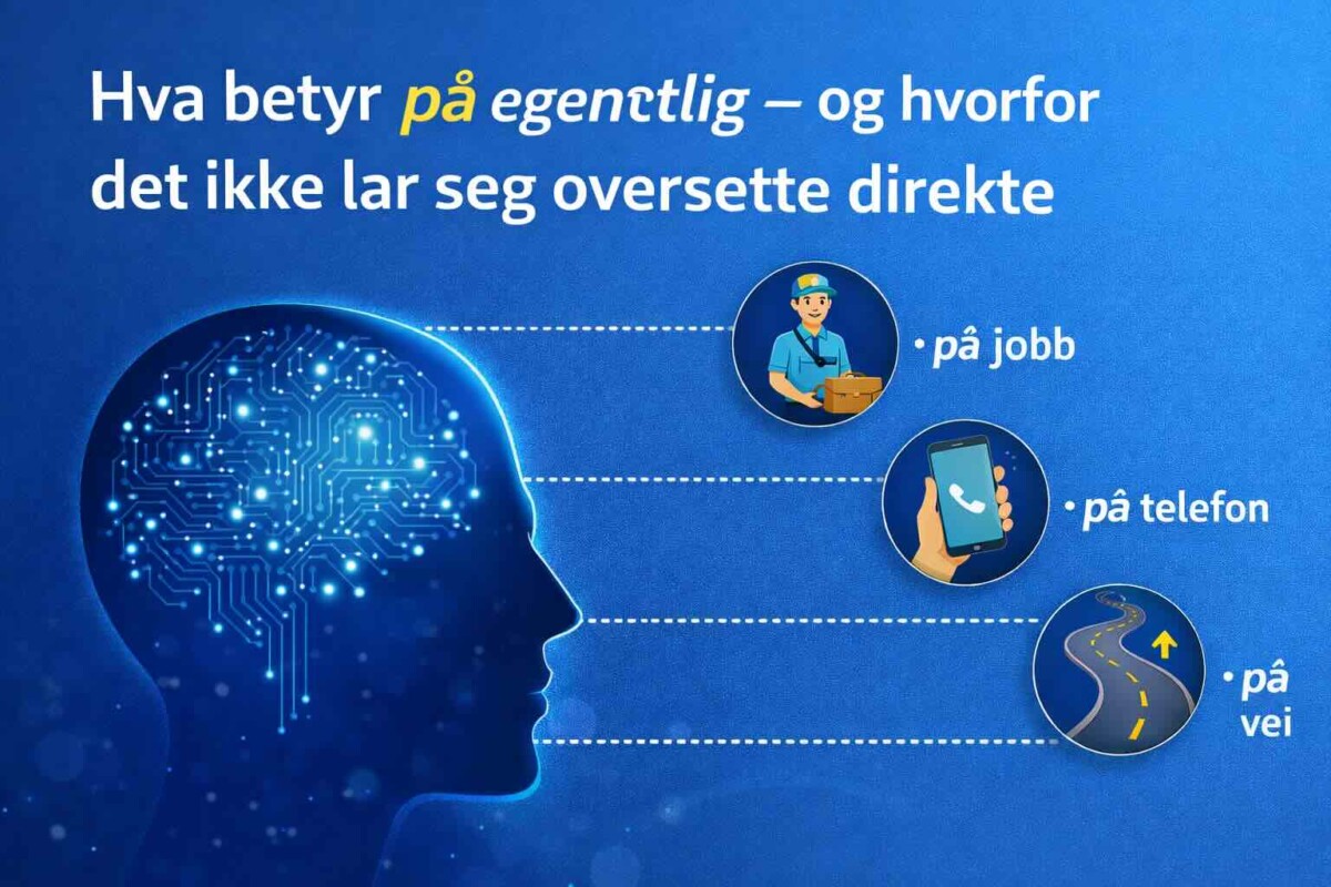 What på Really Means in Norwegian (Explained in Norwegian)