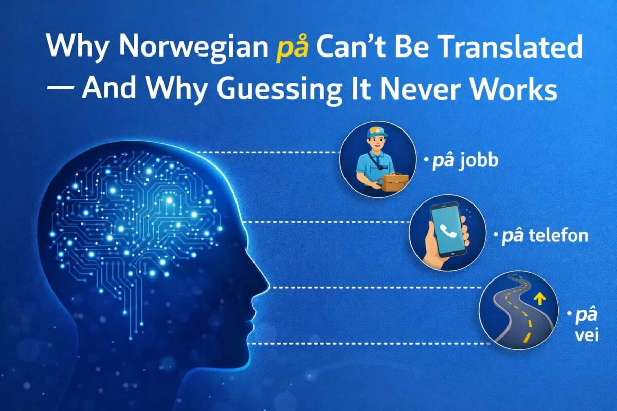 Why Norwegian på Can’t Be Translated (for English Speakers)
