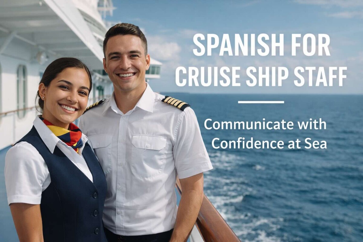 Spanish for Cruise Ship Staff — Communicate with Confidence at Sea