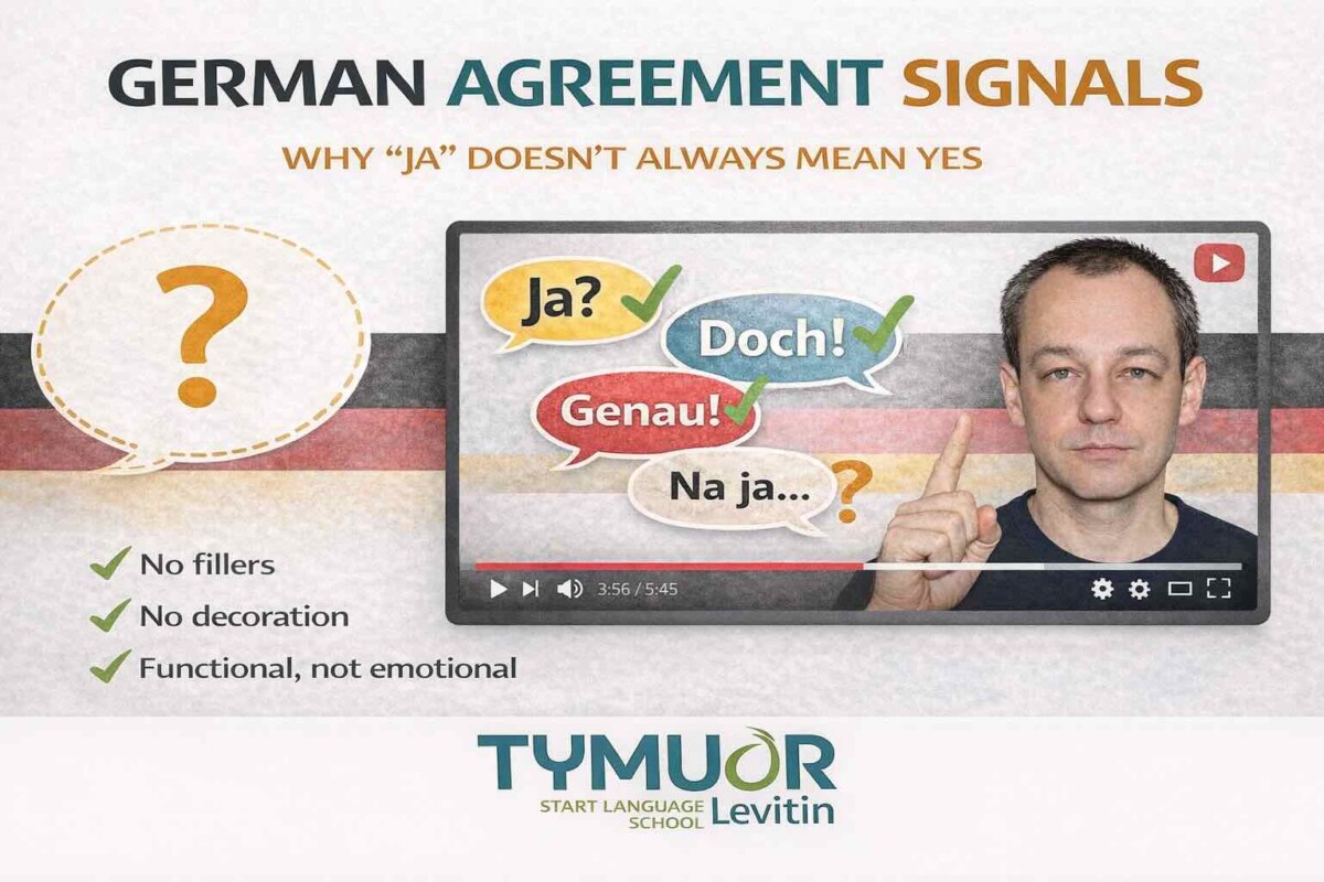 German Agreement Signals — Why “Ja” Doesn’t Always Mean Yes