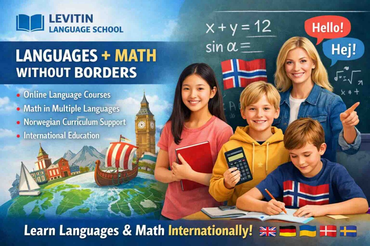 Online Language School and International Math Classes — Learn Languages and Study Mathematics Without Borders