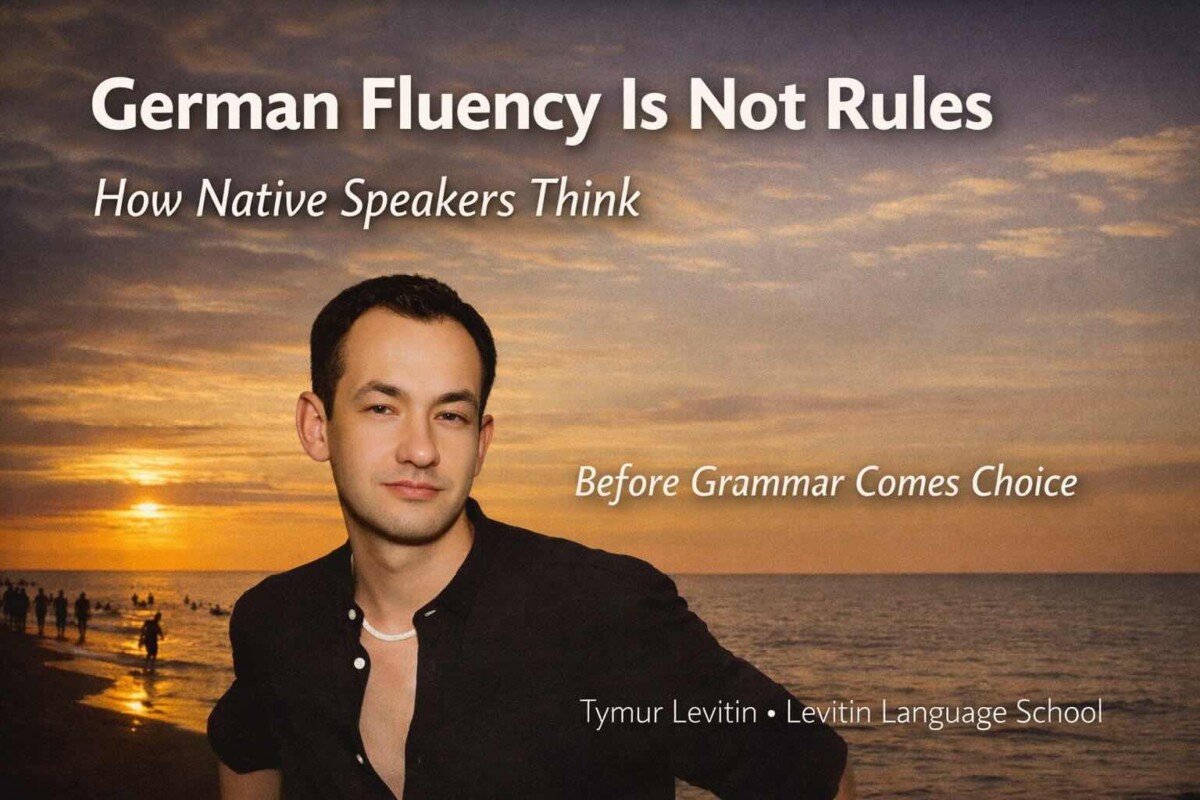Before Grammar Comes Choice: Why Native Speakers Don’t Think in Rules