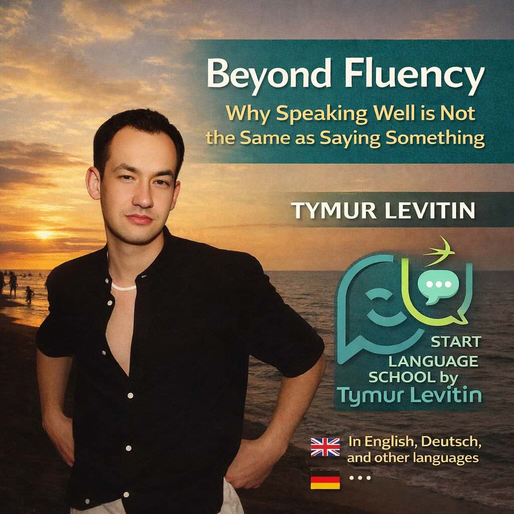 Beyond Fluency: Why Speaking Well Is Not the Same as Saying Something