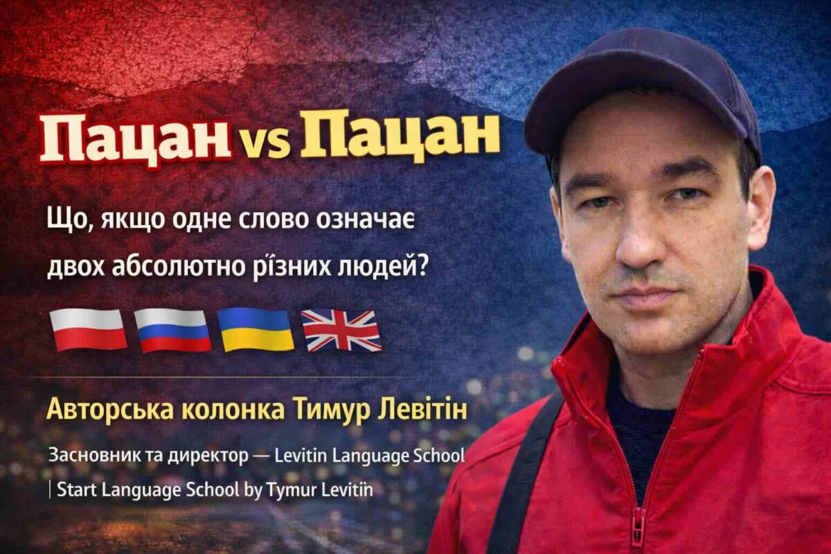 Pacan vs Patsan — How One Word Changes Your Social Status (for Ukrainian Learners)