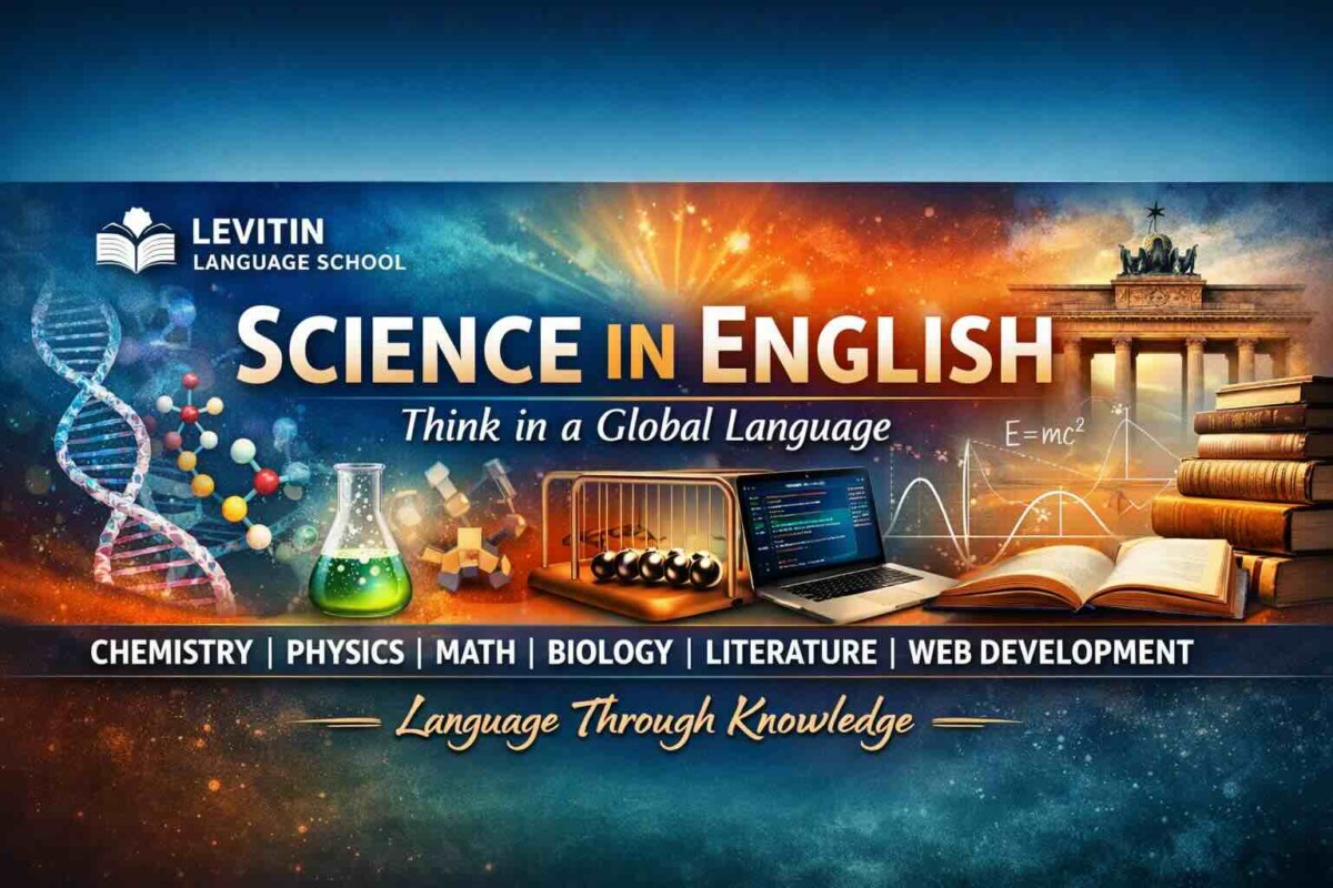 Science in English: When Language Becomes the Tool of Thinking