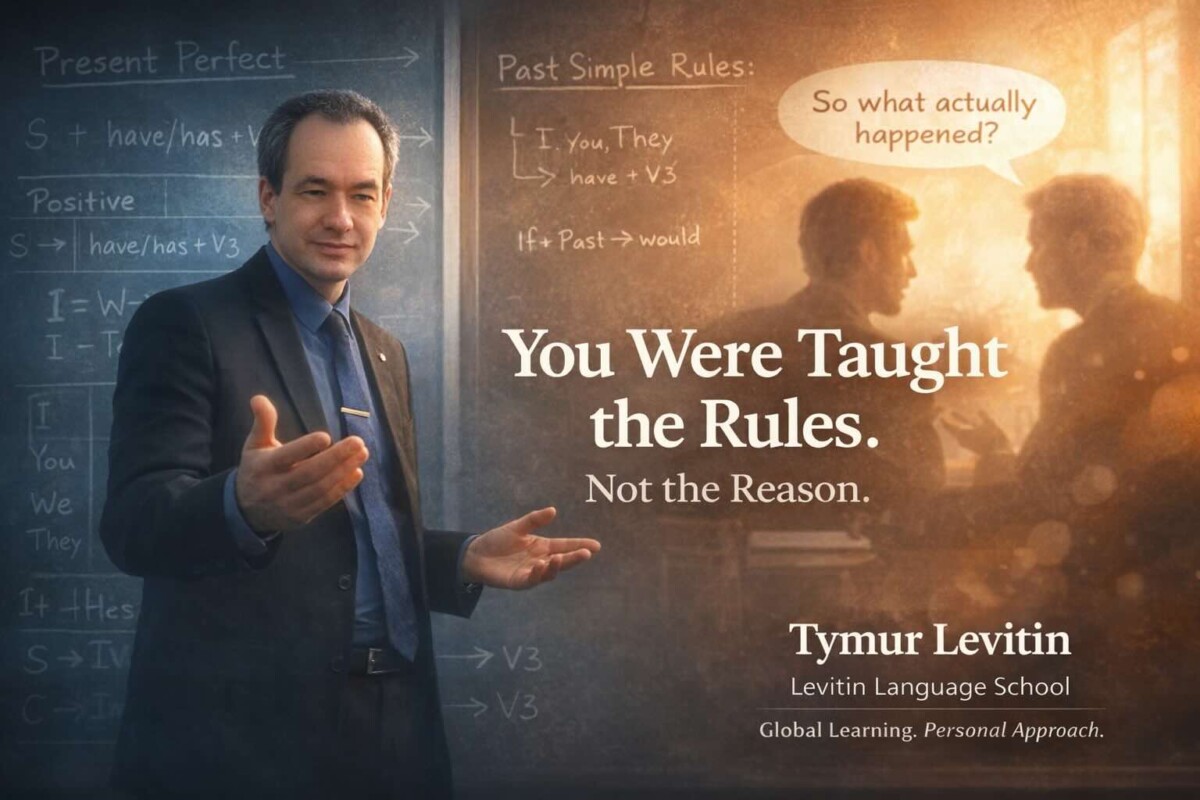 You Were Taught the Rules. Not the Reason.