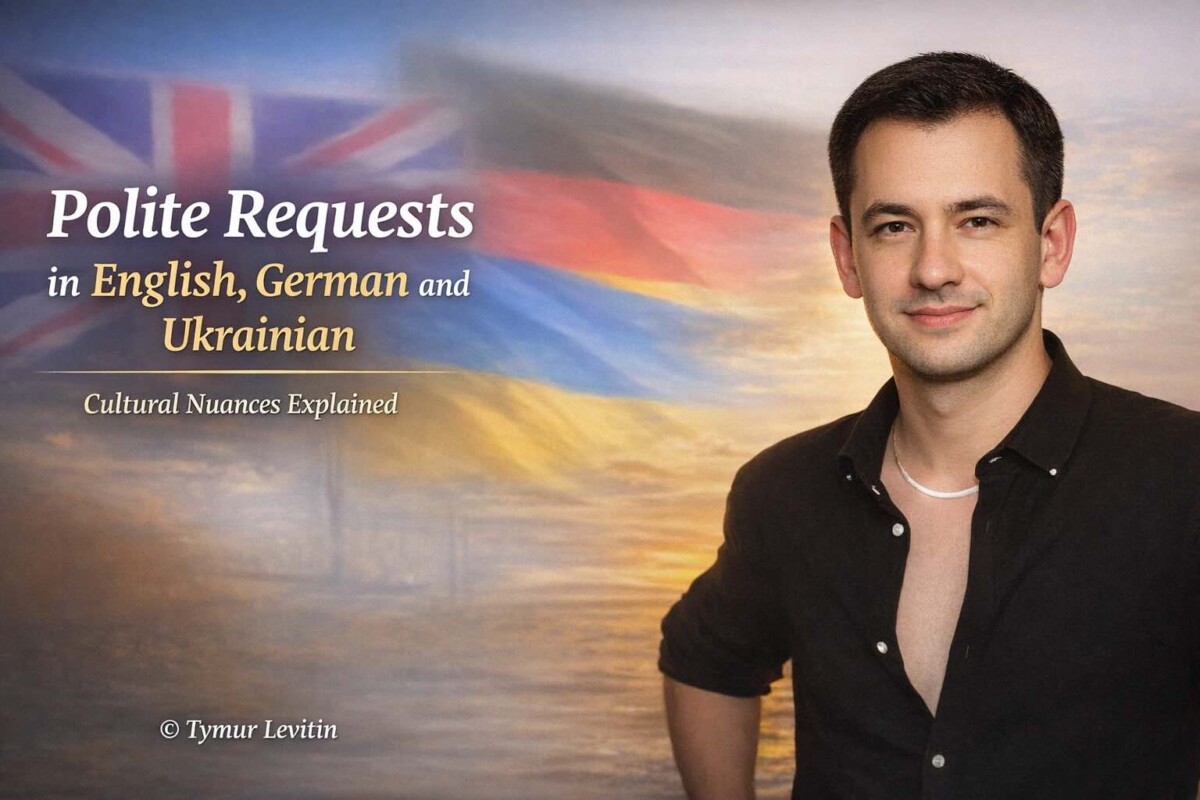Polite Requests in English, German and Ukrainian (with Russian Parallels)