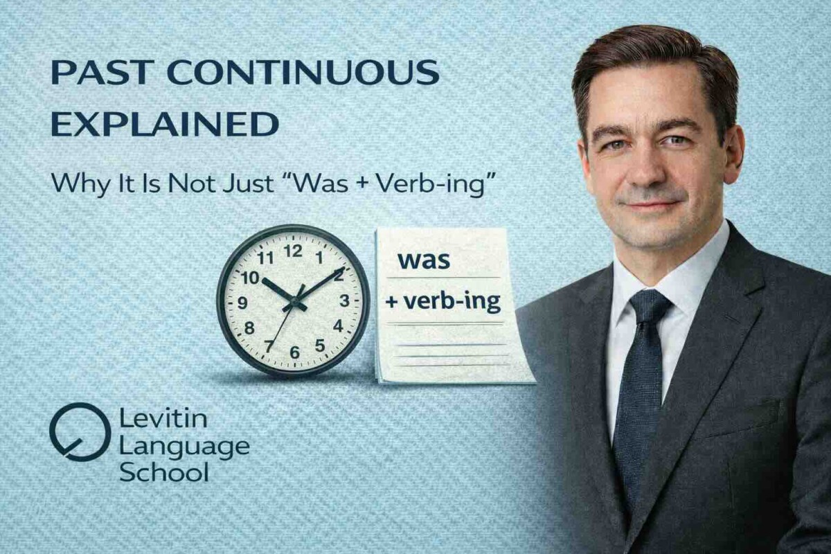 Past Continuous Explained — Why It Is Not Just “Was + Verb-ing”