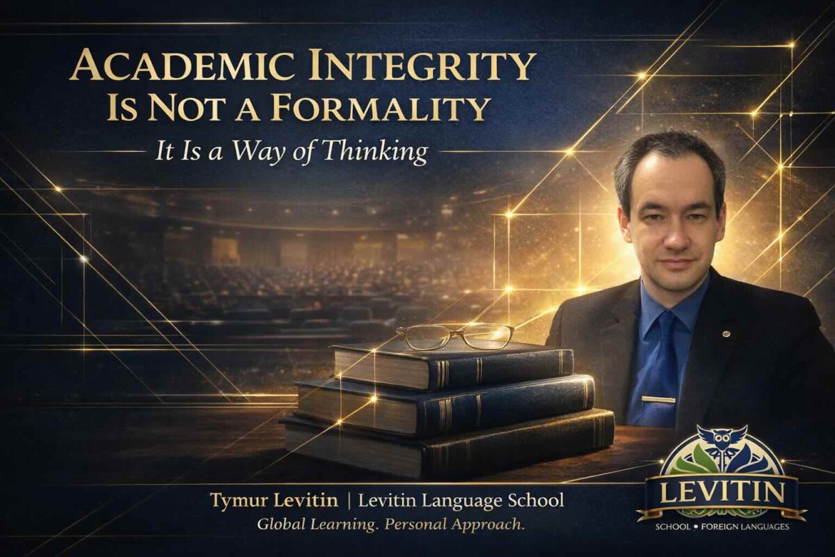 Academic Integrity Is Not a Formality — It Is a Way of Thinking