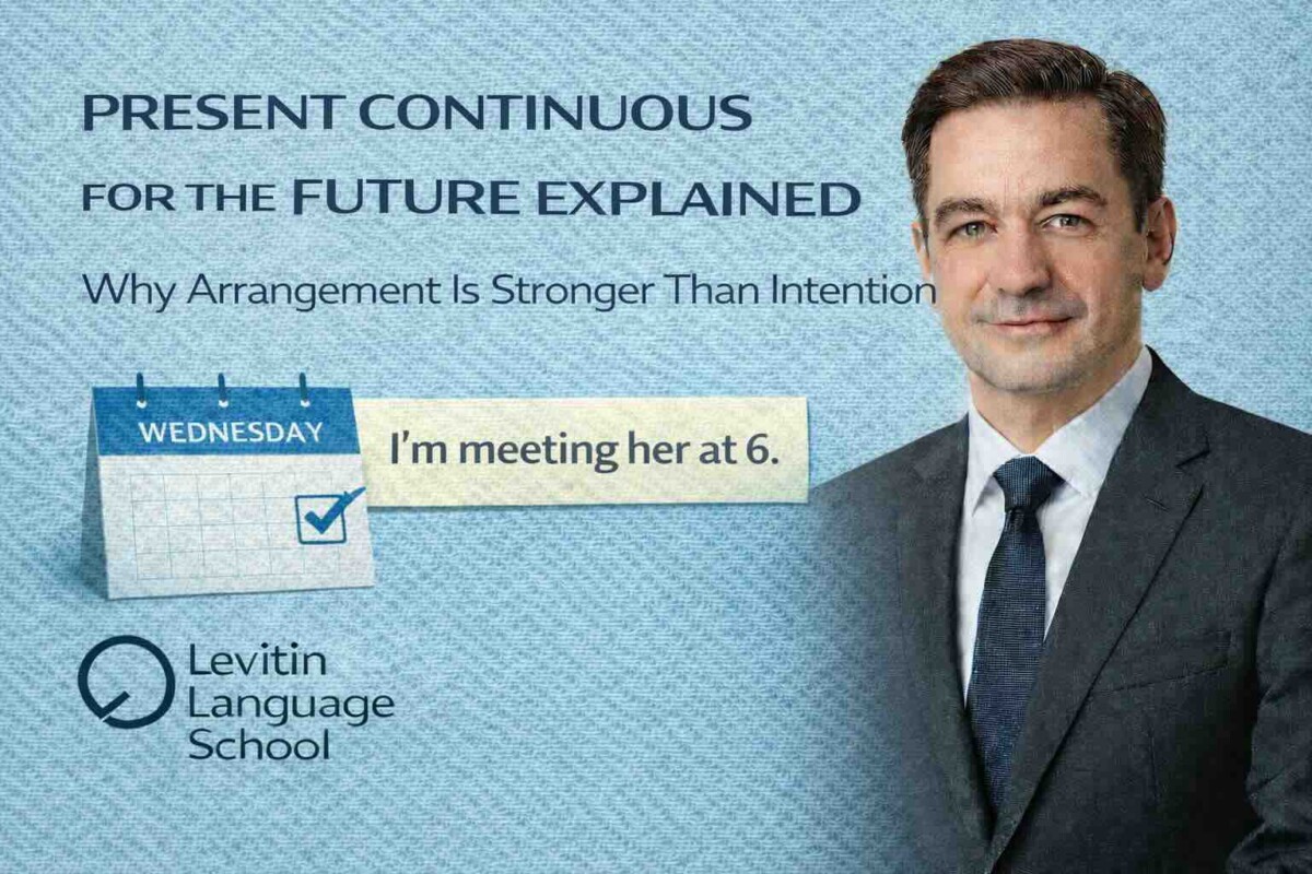 Present Continuous for the Future Explained — Why Arrangement Is Stronger Than Intention