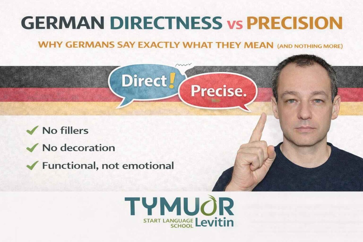 German Directness vs Precision — Why Germans Say Exactly What They Mean (And Nothing More)