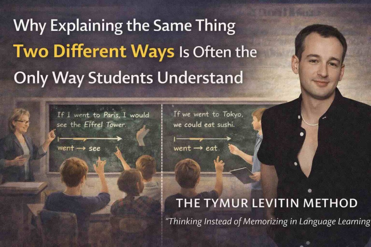 Why Explaining the Same Thing Two Different Ways Is Often the Only Way Students Understand