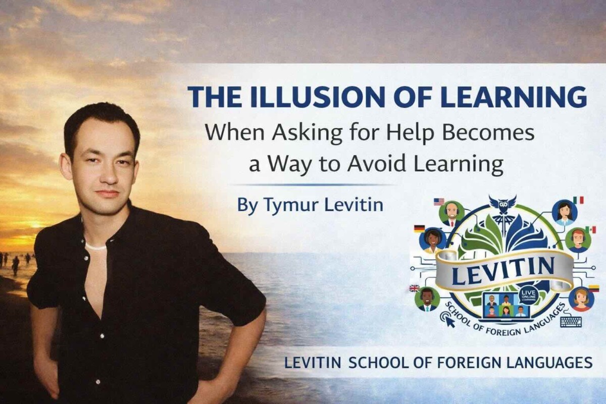 The Illusion of Learning: When Asking for Help Becomes a Way to Avoid Learning