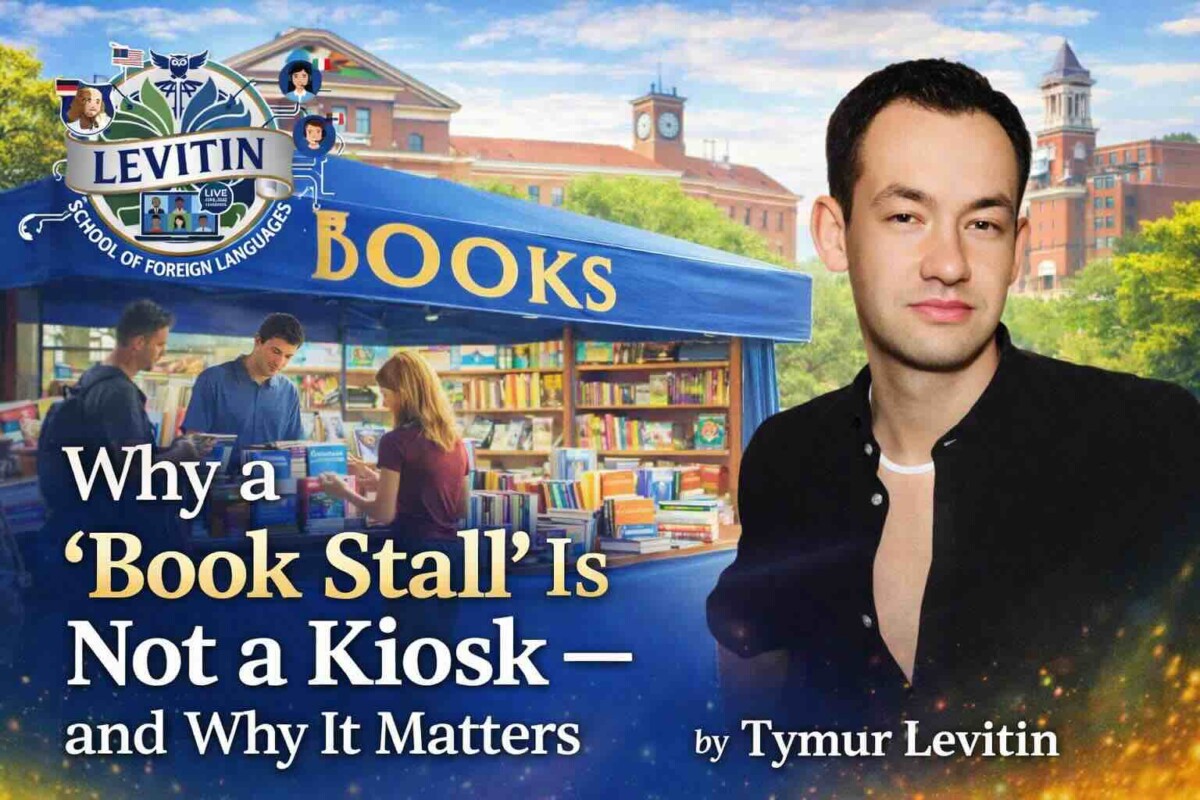 Why a “Book Stall” Is Not a Kiosk — and Why It Matters
