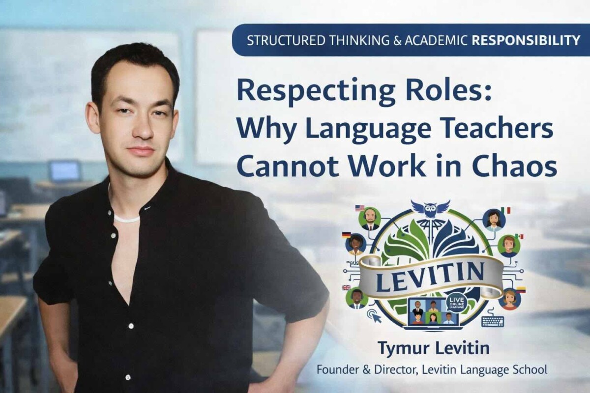 Respecting Roles: Why Language Teachers Cannot Work in Chaos