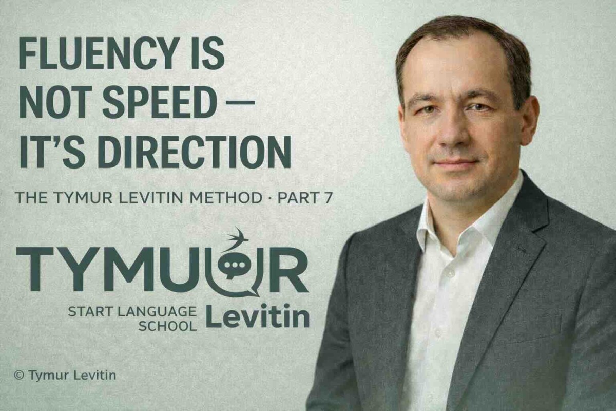 Fluency Is Not Speed — It’s Direction
