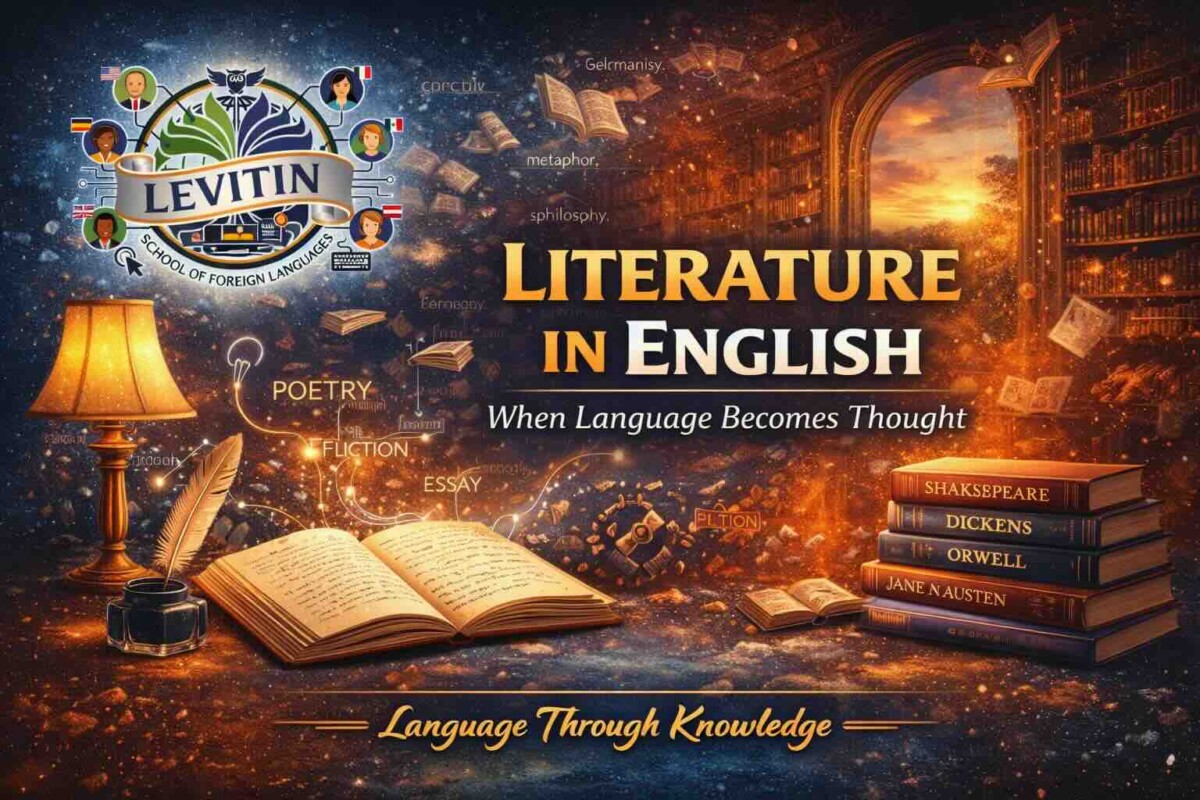 Literature in English: When Language Becomes Thought