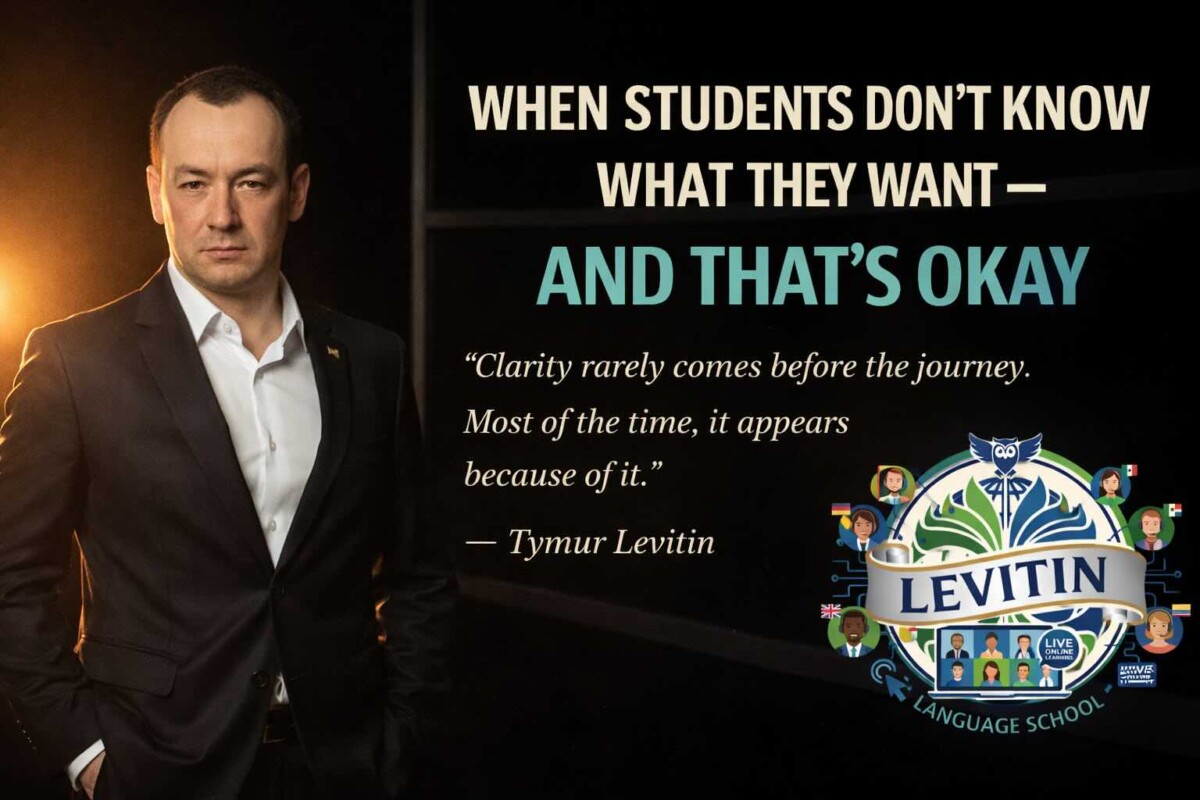 When Students Don’t Know What They Want — And That’s Okay