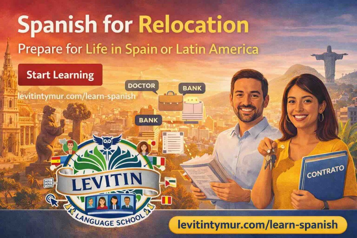 Spanish for Relocation: Prepare for Life in Spain or Latin America
