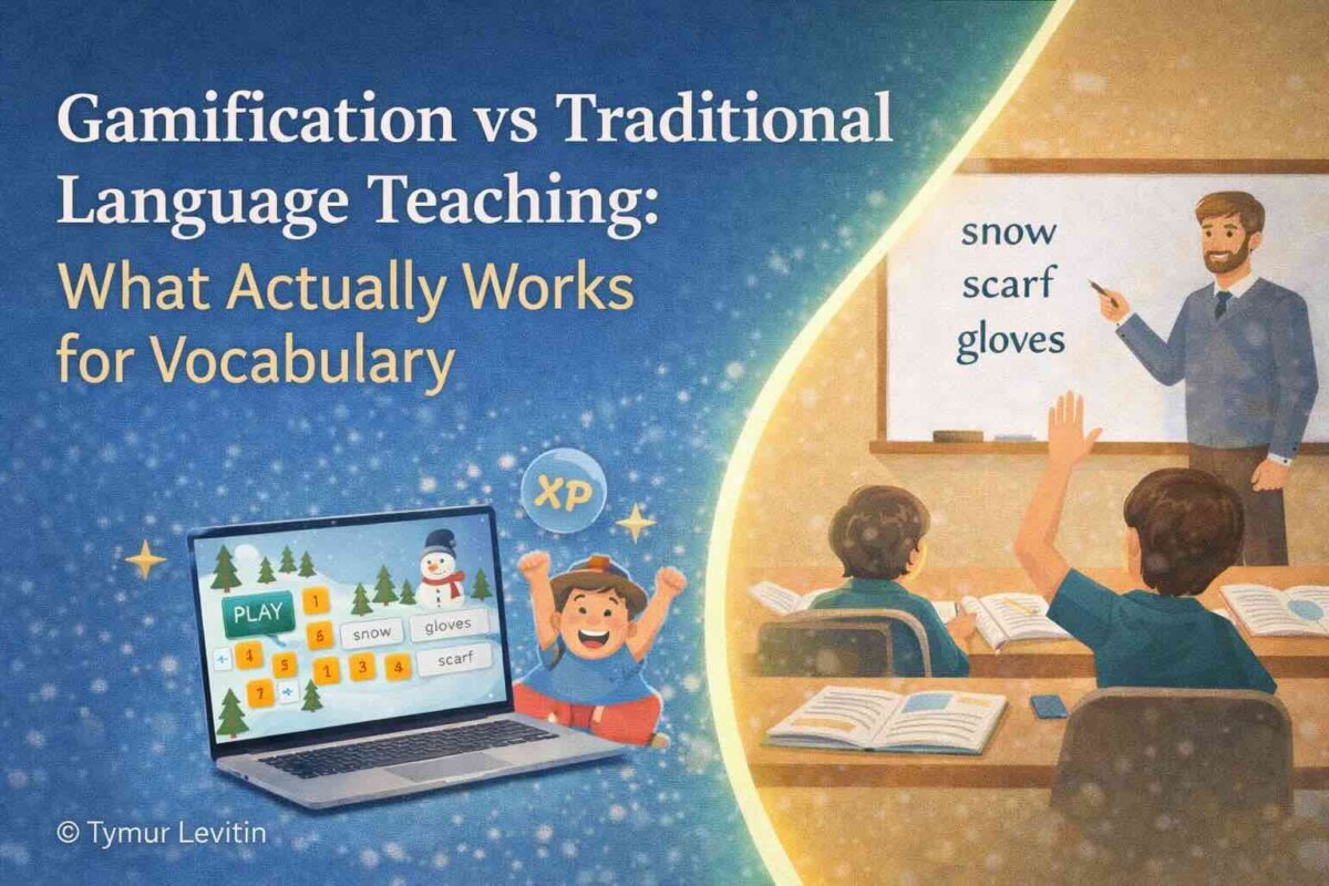 Gamification vs Traditional Language Teaching: What Actually Works for Vocabulary