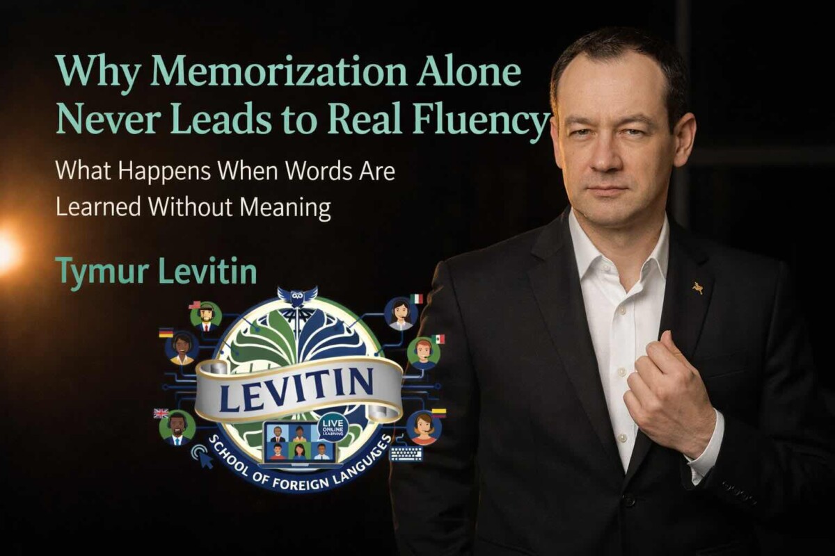 Why Memorization Alone Never Leads to Real Fluency