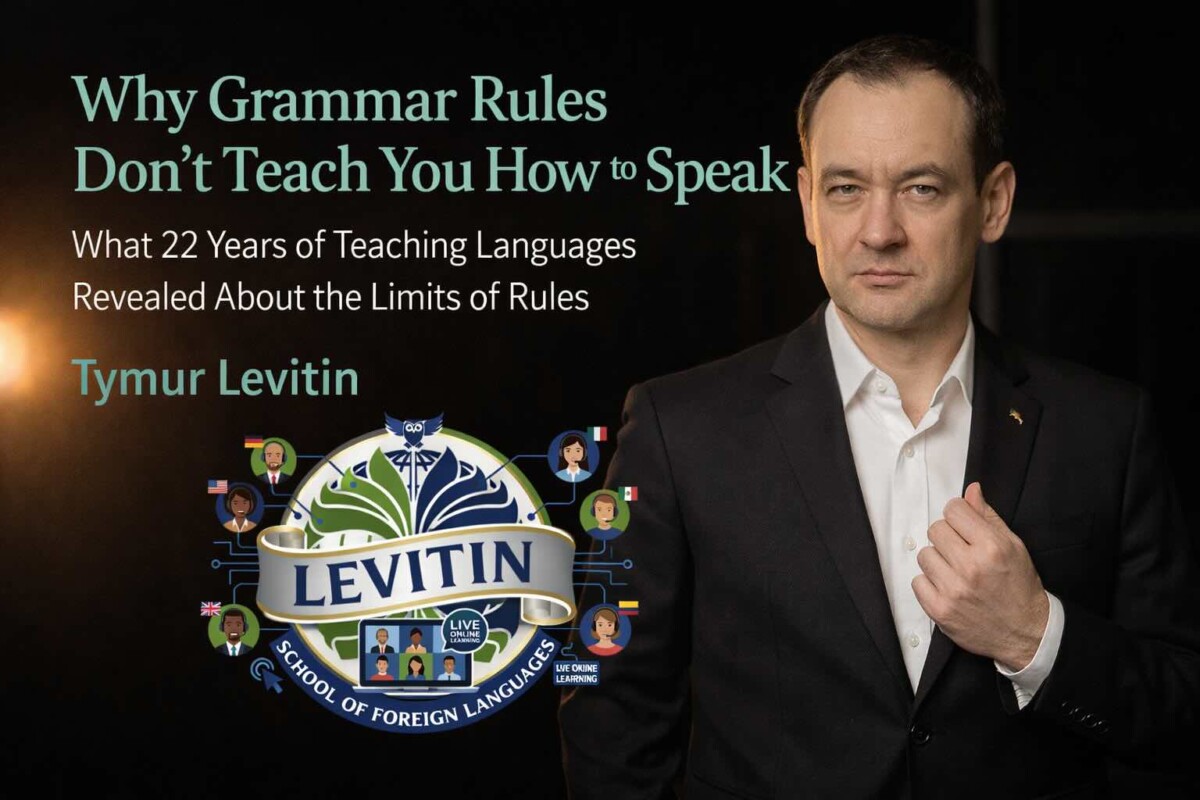 Why Grammar Rules Don’t Teach You How to Speak
