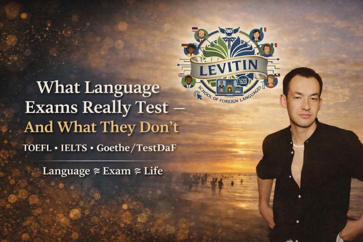 What Language Exams Really Test — And What They Don’t