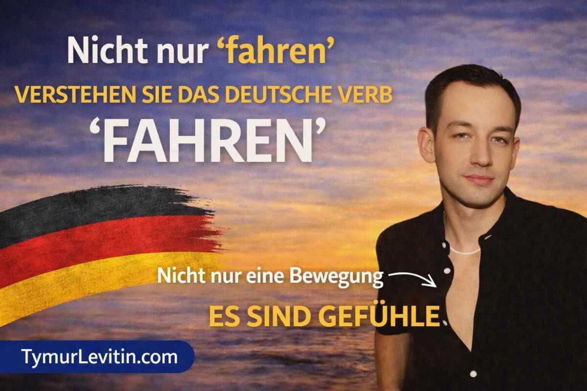 German Verb FAHREN Explained — For German Learners Worldwide