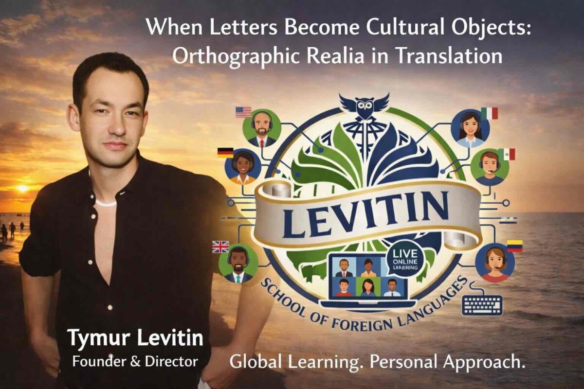 When Letters Become Cultural Objects: Orthographic Realia in Translation