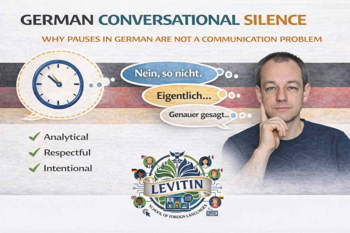 German Conversational Silence — Why Pauses in German Are Not a Communication Problem