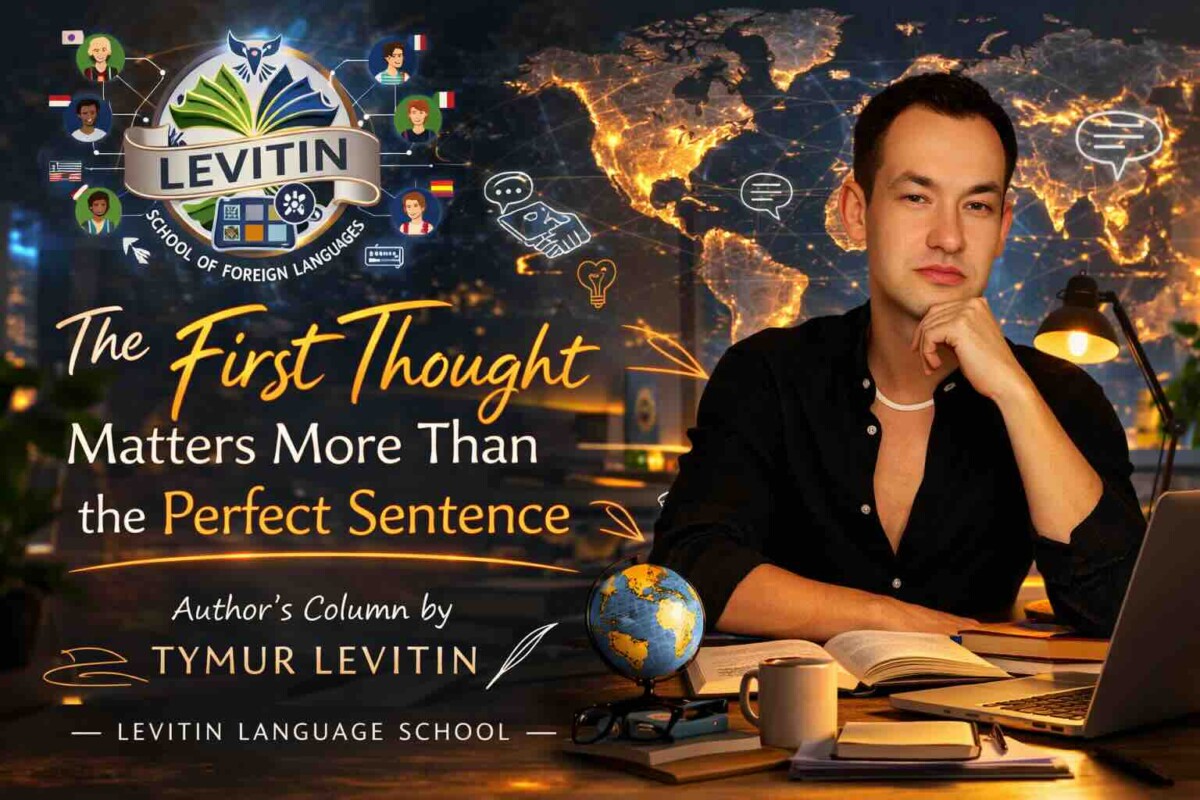 The First Thought Matters More Than the Perfect Sentence