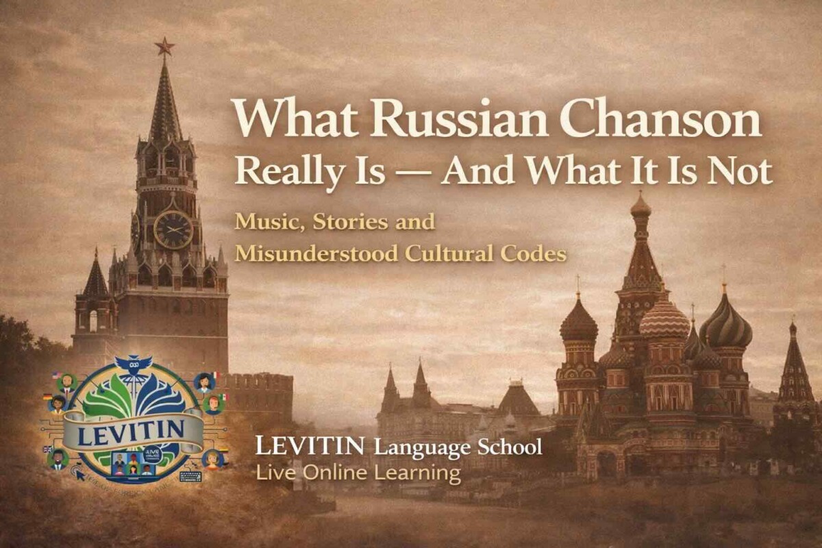 What Russian Chanson Really Is — And What It Is Not
