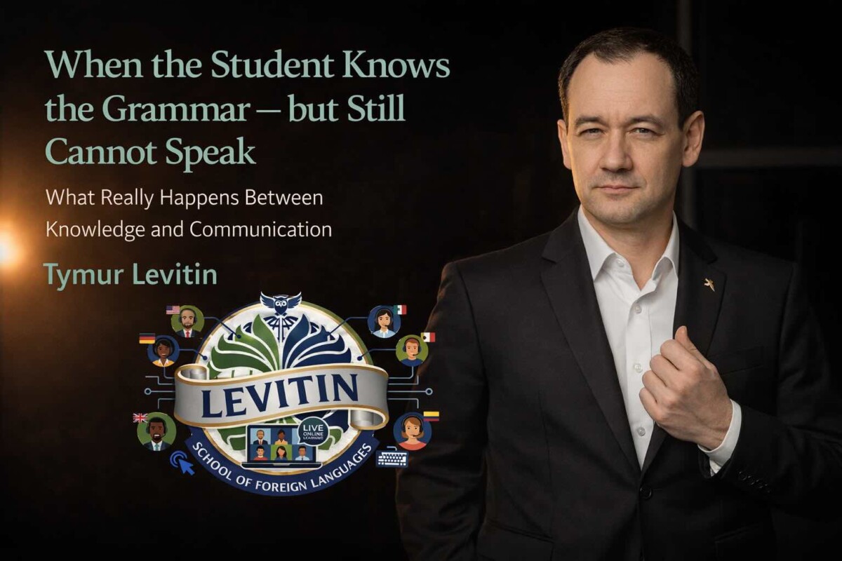 When the Student Knows the Grammar — but Still Cannot Speak