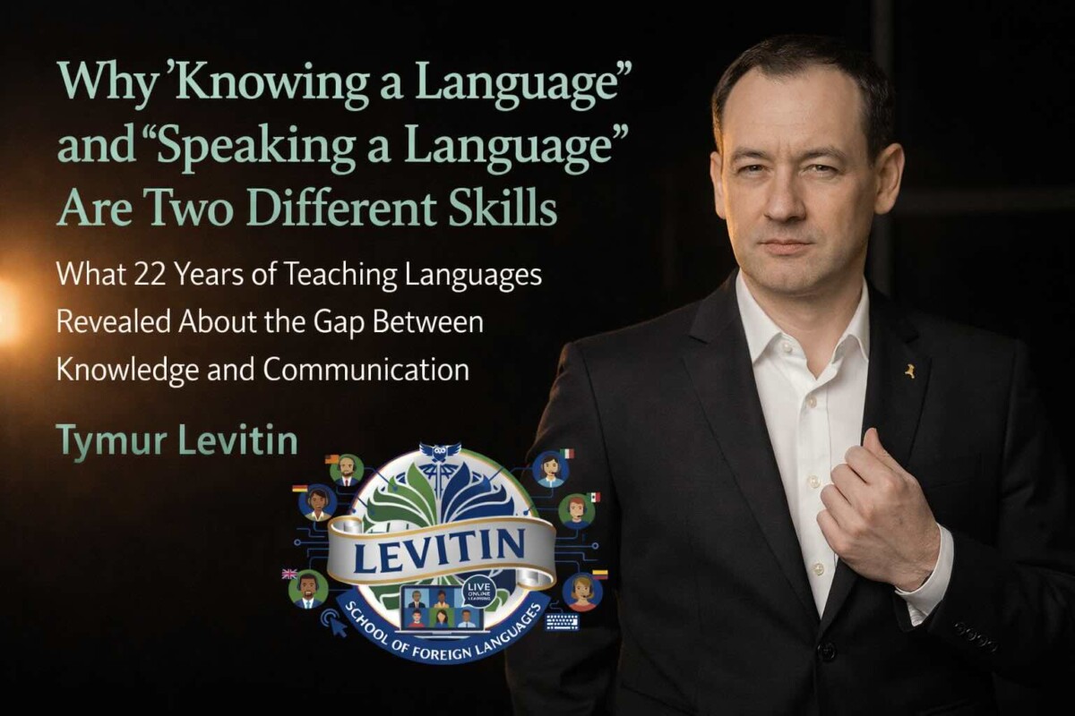 Why “Knowing a Language” and “Speaking a Language” Are Two Different Skills