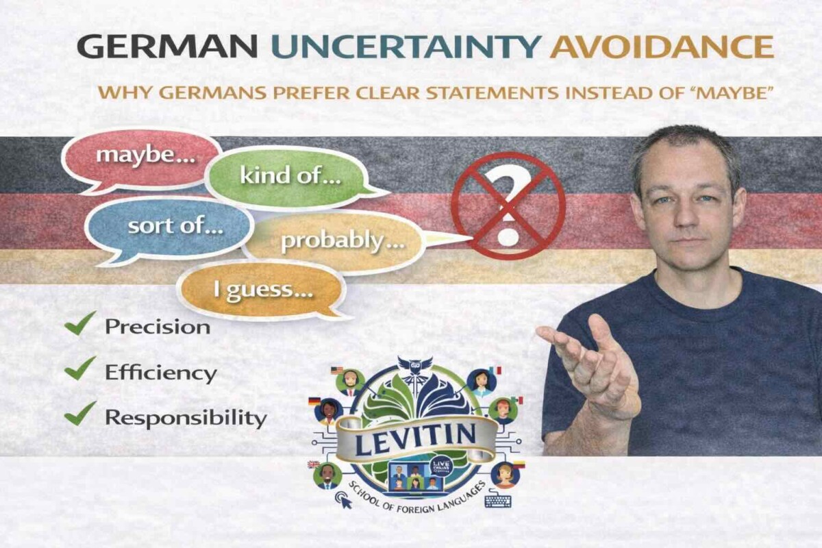 German Uncertainty Avoidance — Why Germans Prefer Clear Statements Instead of “Maybe”