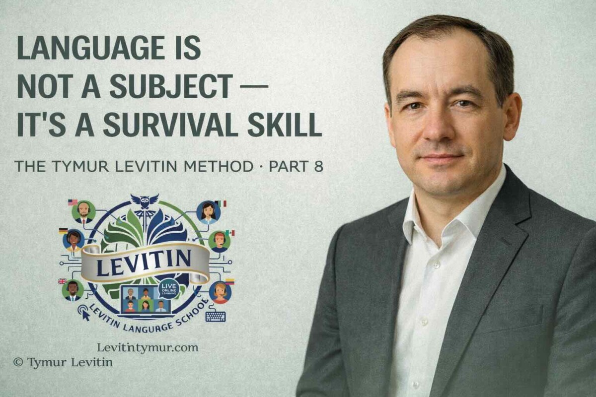 Language Is Not a Subject — It’s a Survival Skill