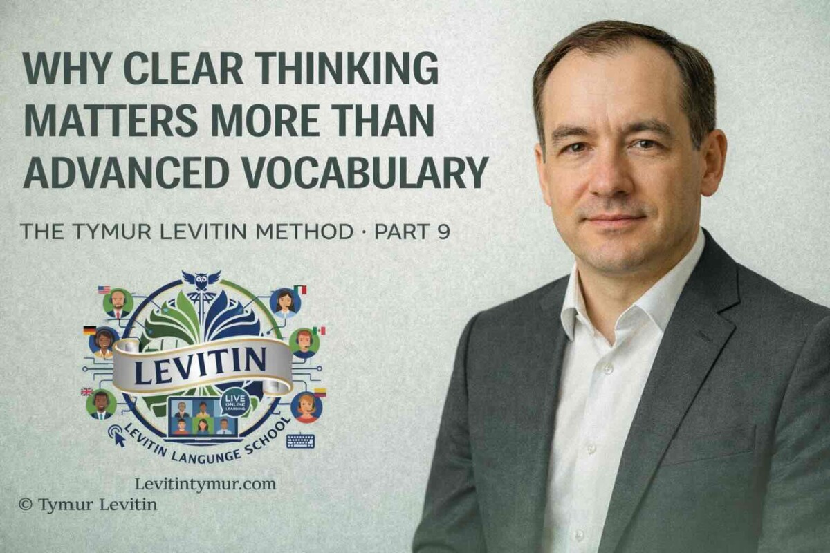 Why Clear Thinking Matters More Than Advanced Vocabulary