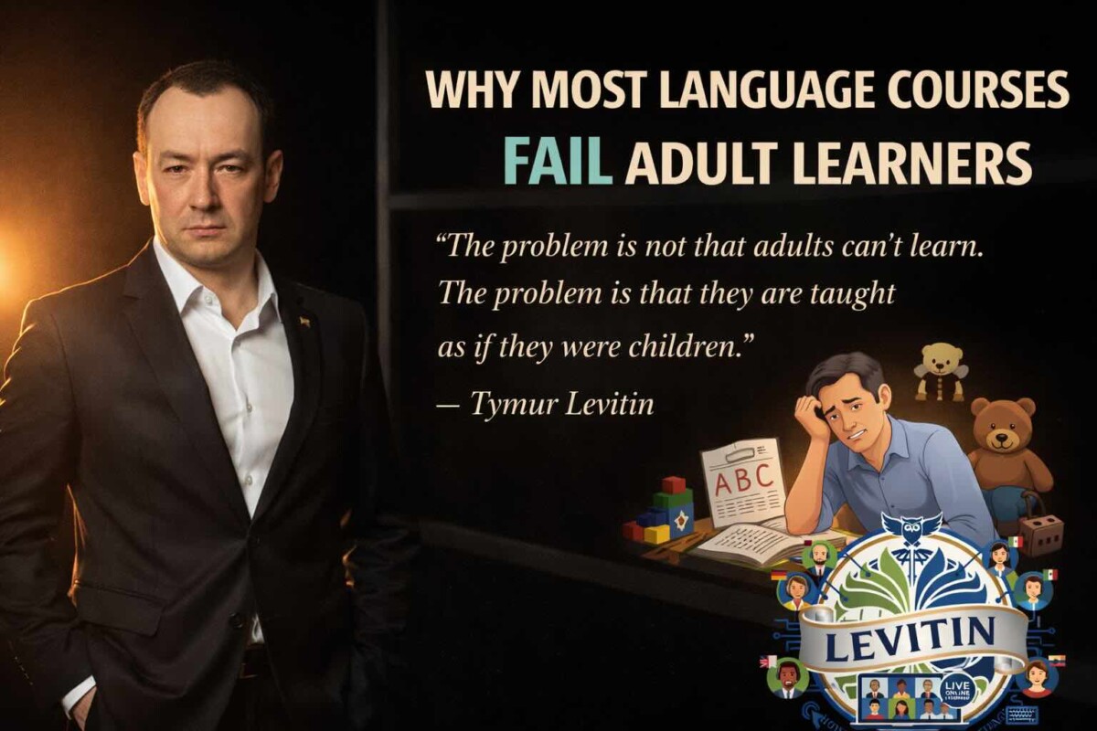 Why Most Language Courses Fail Adult Learners