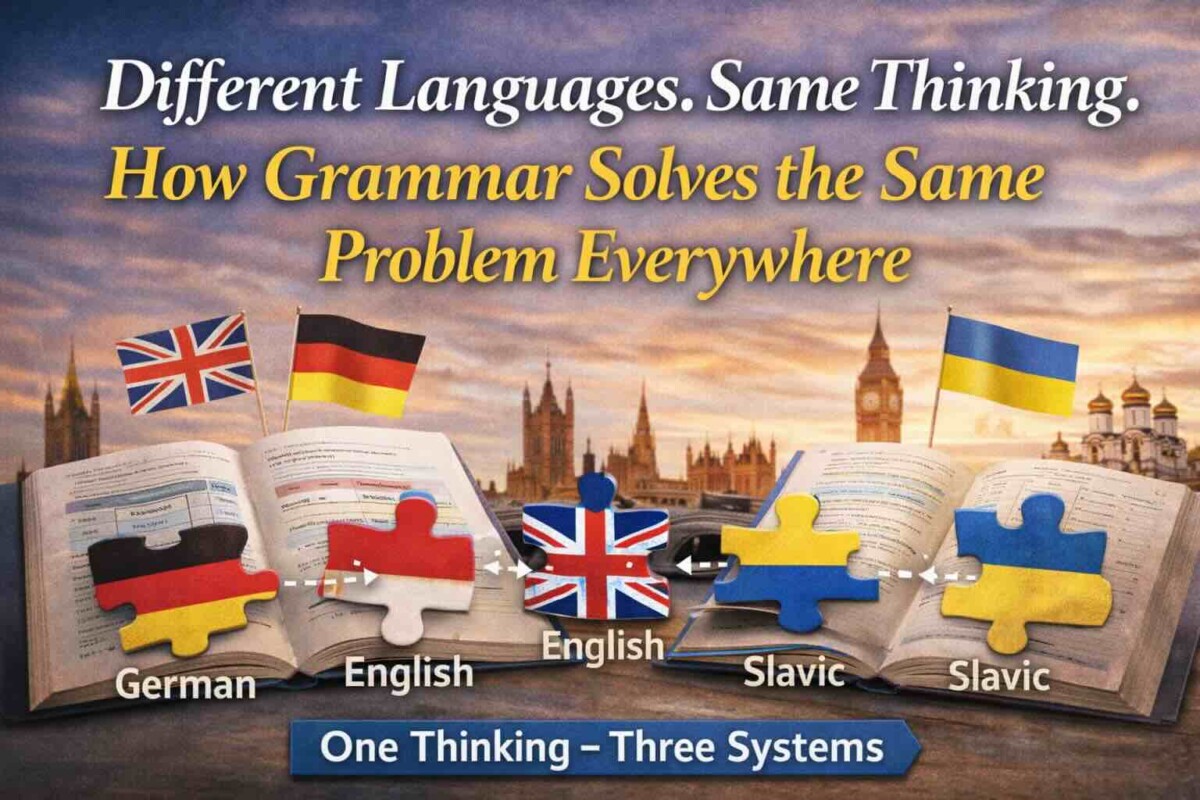 Different Languages. Same Thinking. How Grammar Solves the Same Problem Everywhere