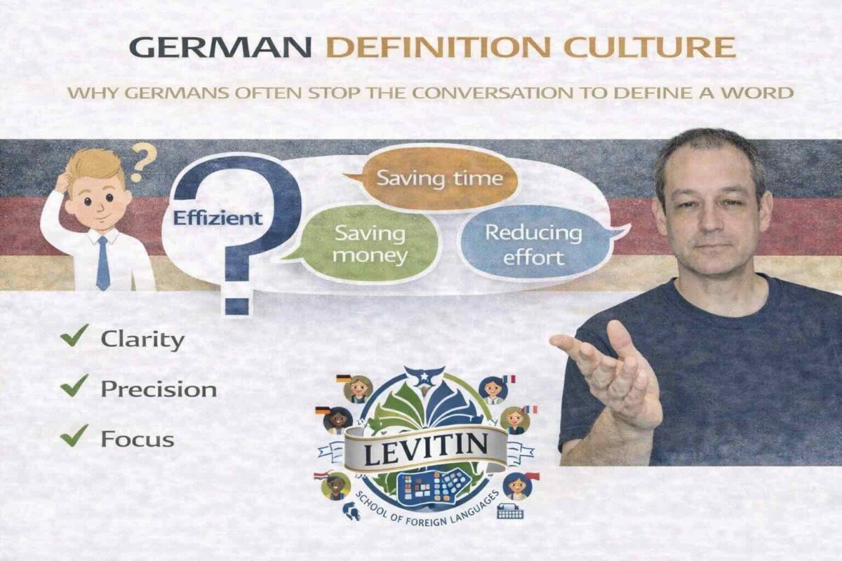 German Definition Culture — Why Germans Often Stop the Conversation to Define a Word