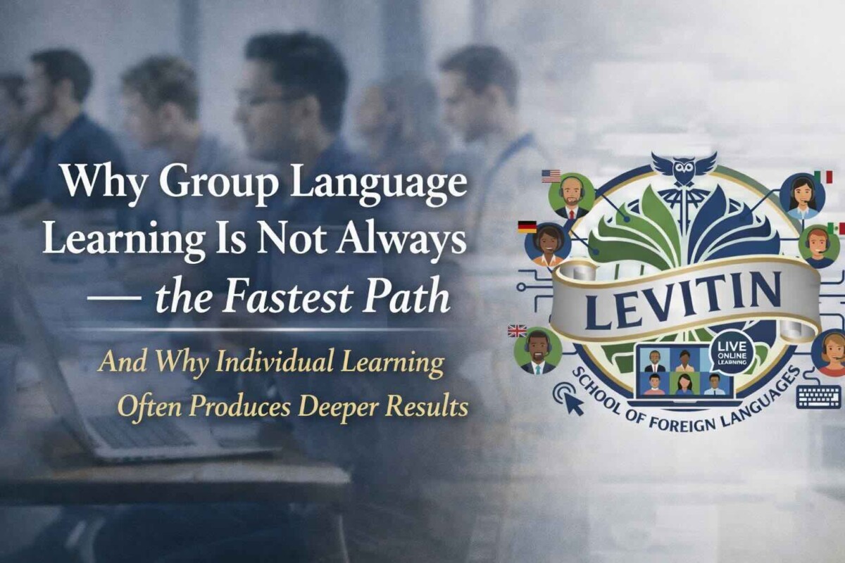 Why Group Language Learning Is Not Always the Fastest Path