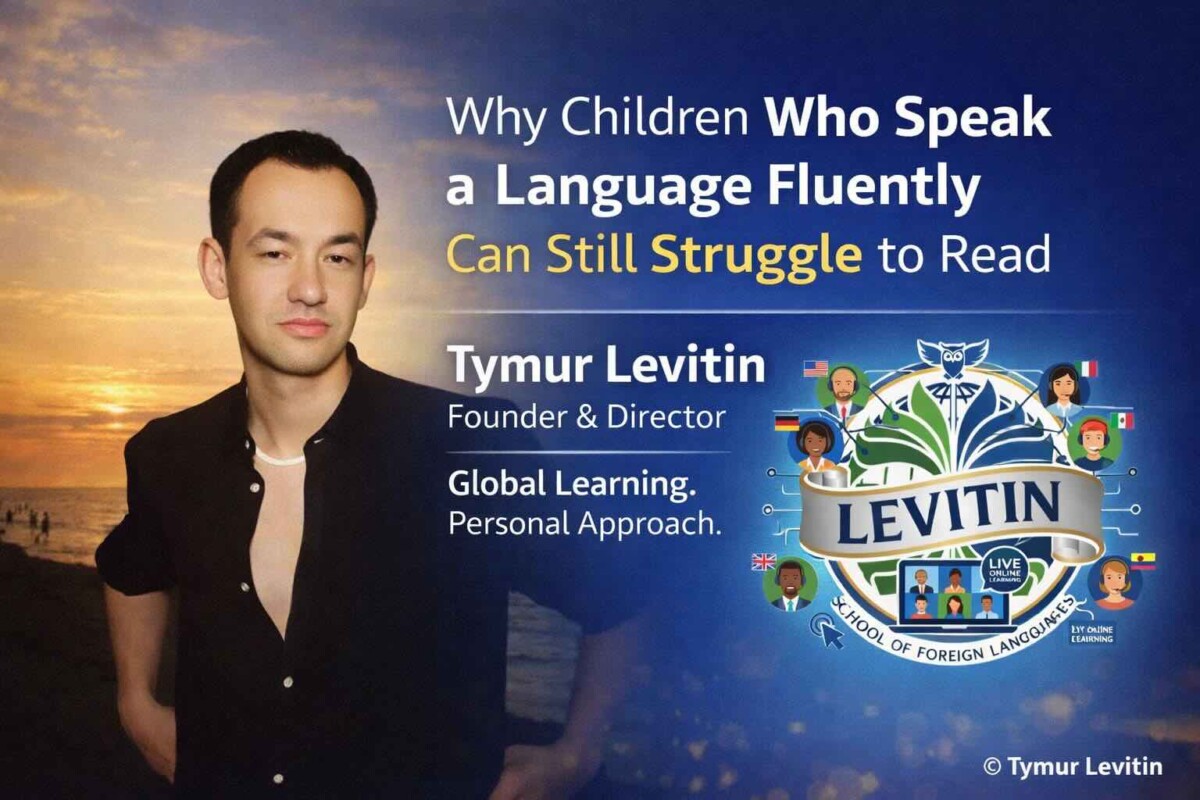 Why Children Who Speak a Language Fluently Can Still Struggle to Read