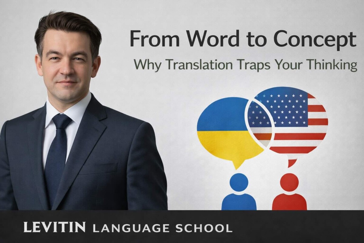 From Word to Concept: Why Translation Traps Your Thinking