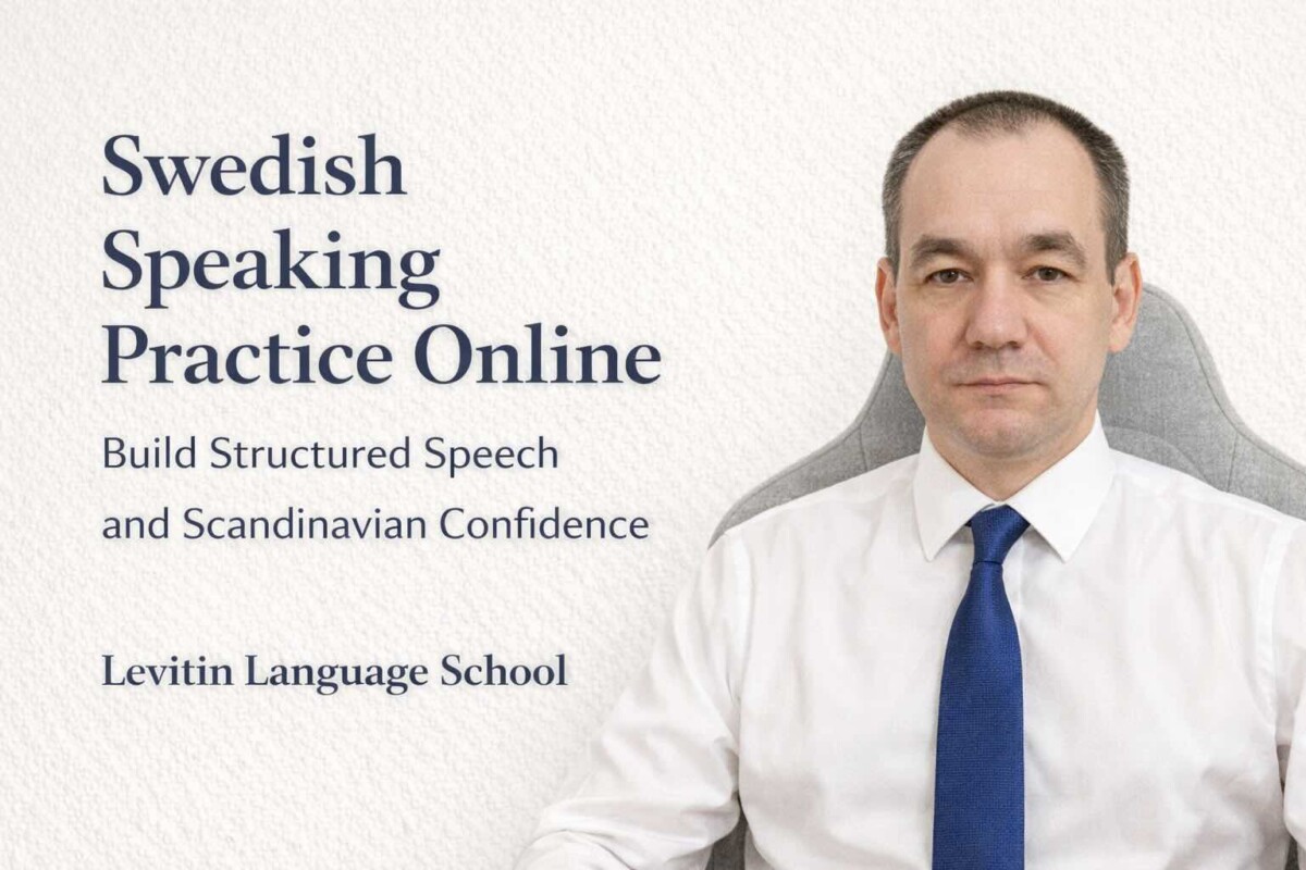 Swedish Speaking Practice Online — Build Structured Speech and Scandinavian Confidence