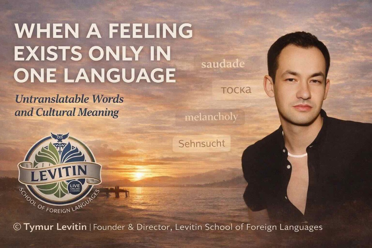 When a Feeling Exists Only in One Language