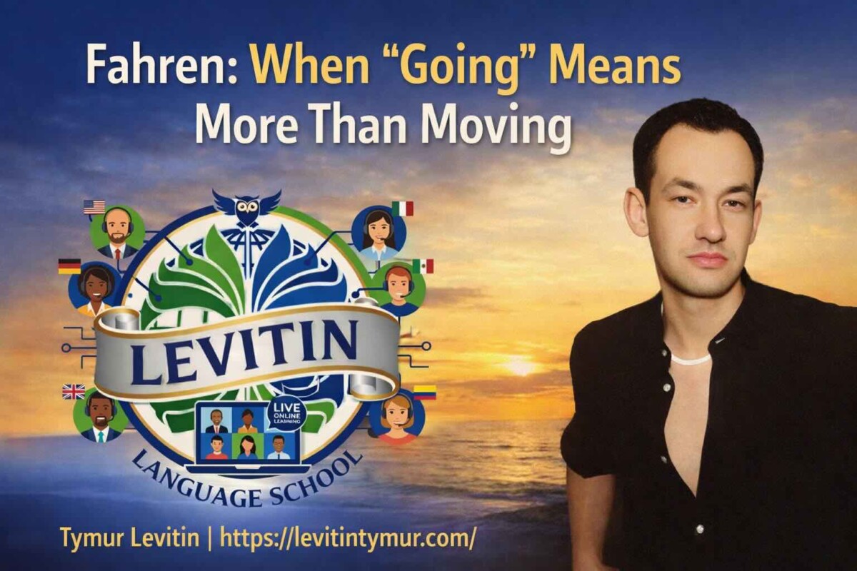 German Verb FAHREN Explained — For English Speakers