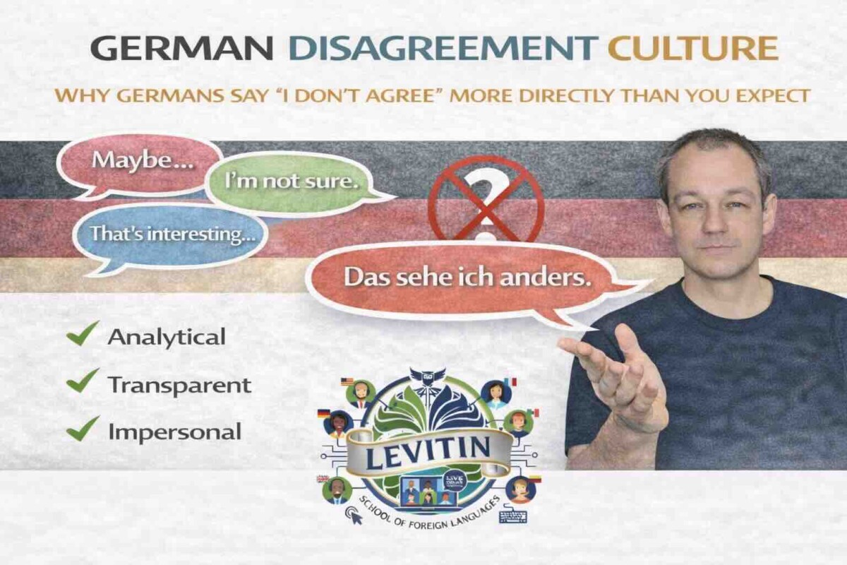 German Disagreement Culture — Why Germans Say “I Don’t Agree” More Directly Than You Expect