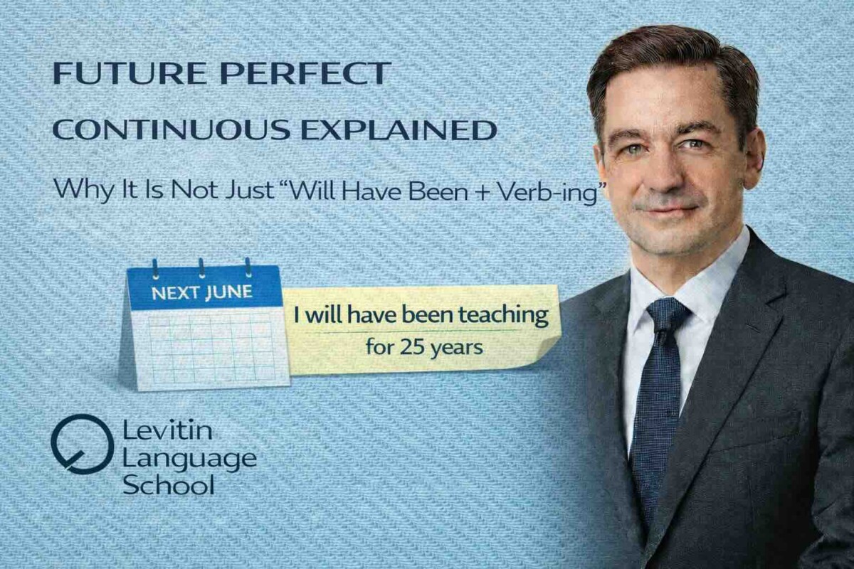 Future Perfect Continuous Explained — Why It Is Not Just “Will Have Been + Verb-ing”